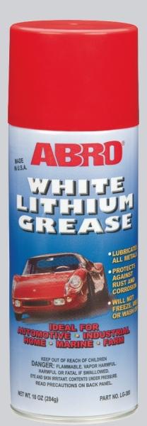 ABRO LG-380 Смазка литиевая - аэрозоль 284гр